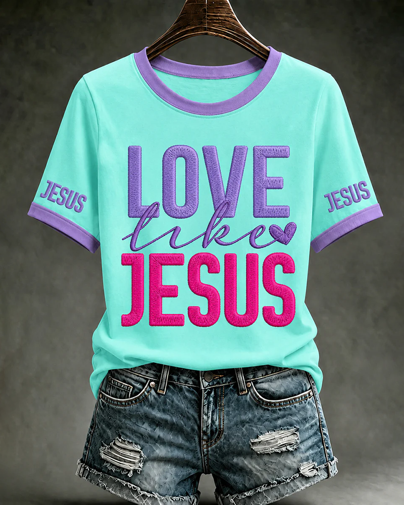Love Like Jesus Short Sleeve T-Shirt