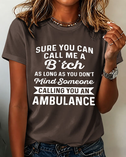 Women’s ‘Strong-Willed and Playful’ Printed T-shirt