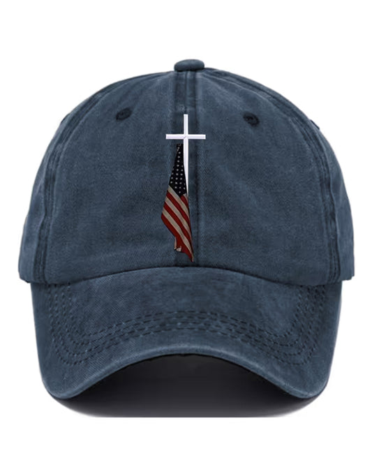 Slouchy Print Baseball Cap