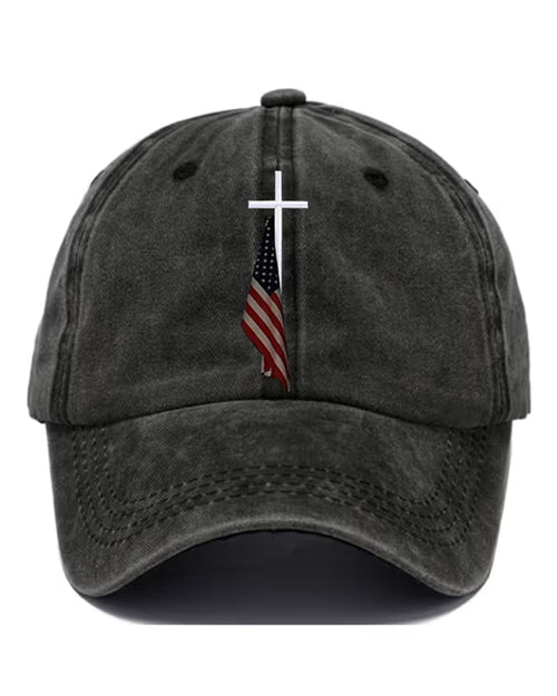 Slouchy Print Baseball Cap