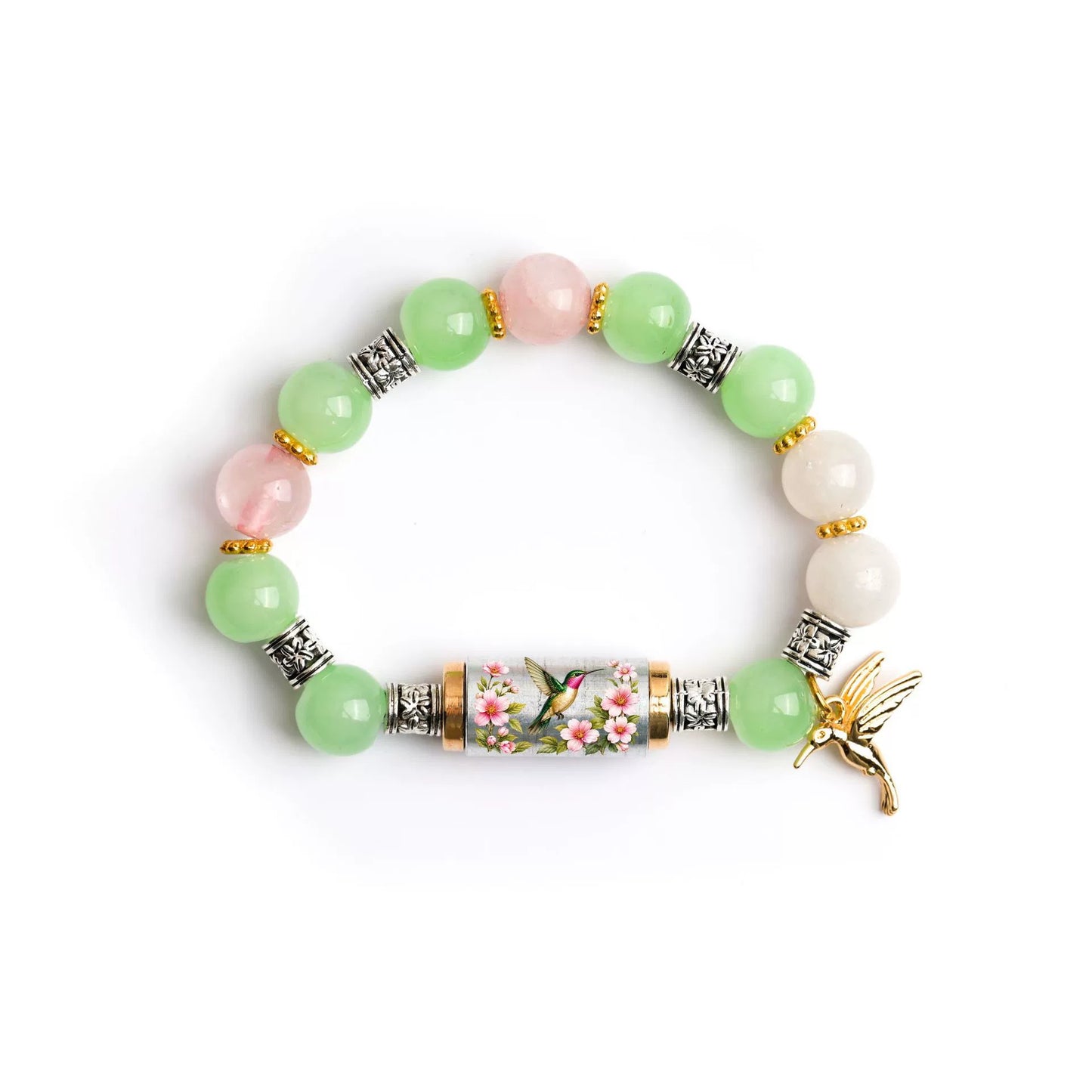 Jade Hummingbird Garden Faith Bracelet | 2026 Limited Edition Bracelet