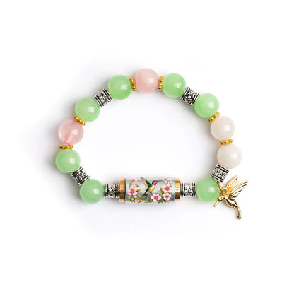 Jade Hummingbird Garden Faith Bracelet | 2026 Limited Edition Bracelet
