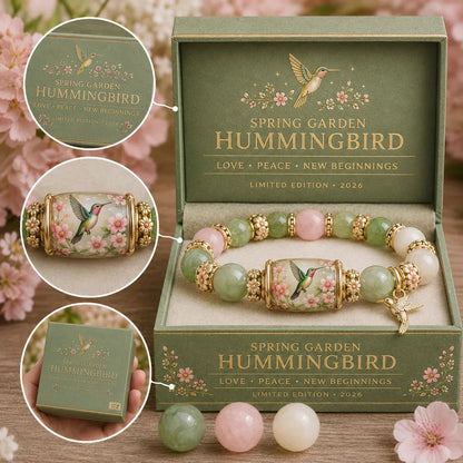 Jade Hummingbird Garden Faith Bracelet | 2026 Limited Edition Bracelet