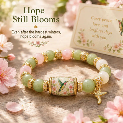 Jade Hummingbird Garden Faith Bracelet | 2026 Limited Edition Bracelet