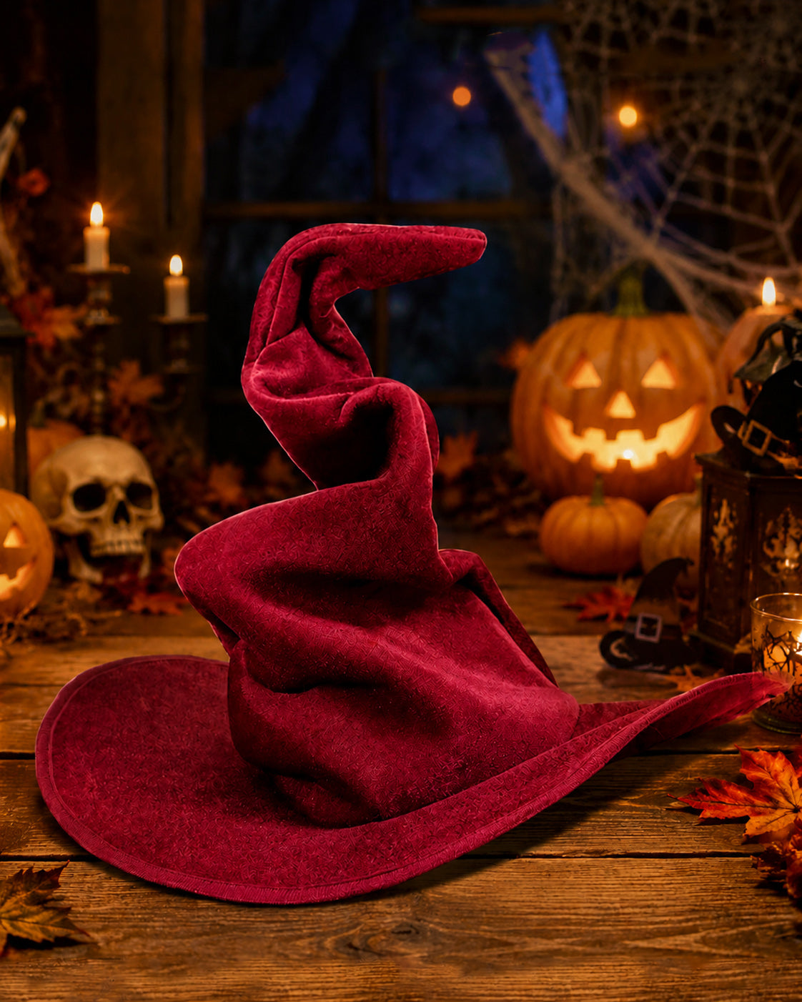 Halloween Retro Witch Hat