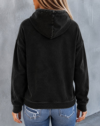 Women's Halloween Skeleton Lost Balloon Long Sleeve Hoodie