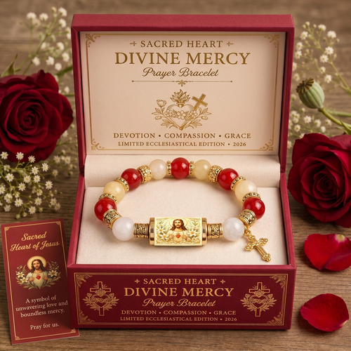 Sacred Heart Of Jesus Faith Bracelet | 2026 Limited Edition Bracelet