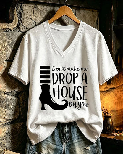 Women's Halloween Print T-Shirt