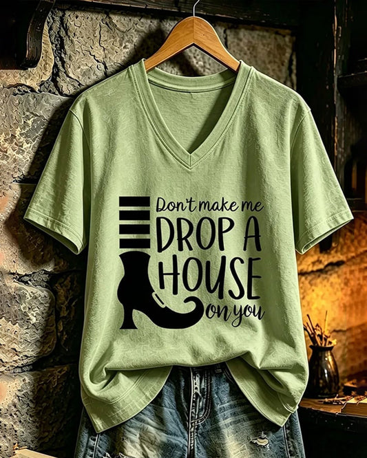 Women's Halloween Print T-Shirt