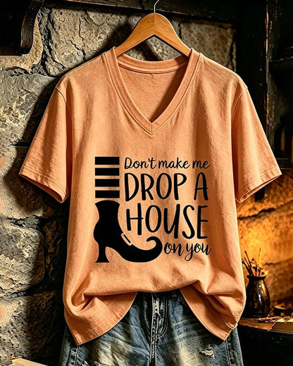 Women's Halloween Print T-Shirt