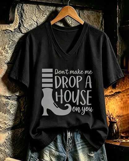 Women's Halloween Print T-Shirt